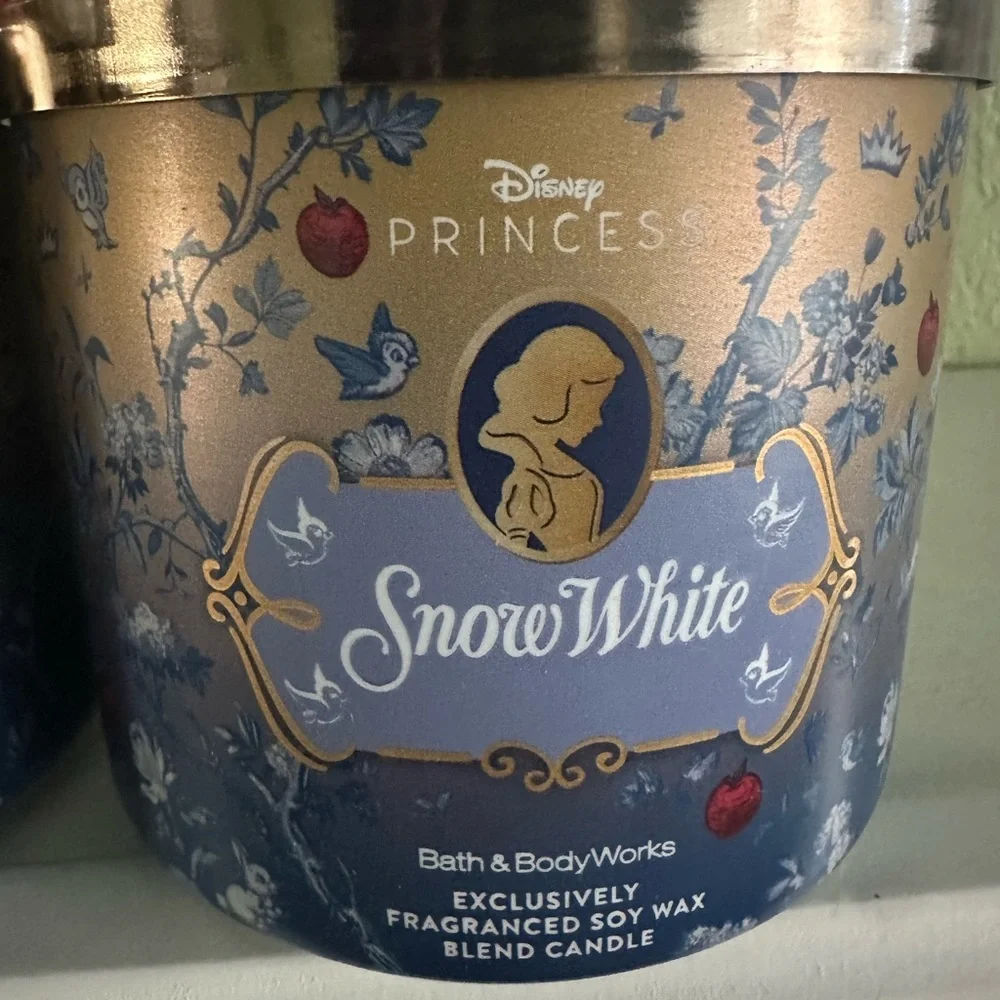 NEW 2026 PRINCESS SNOW WHITE CANDLE BUNDLE ⭐️🌹⭐️🌹⭐️🌹
